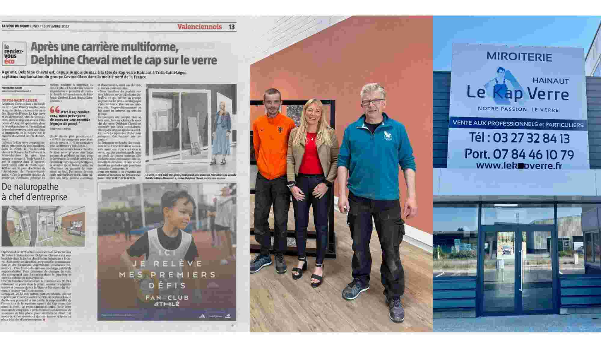 Le Kap Verre Hainaut dans la Voix du Nord