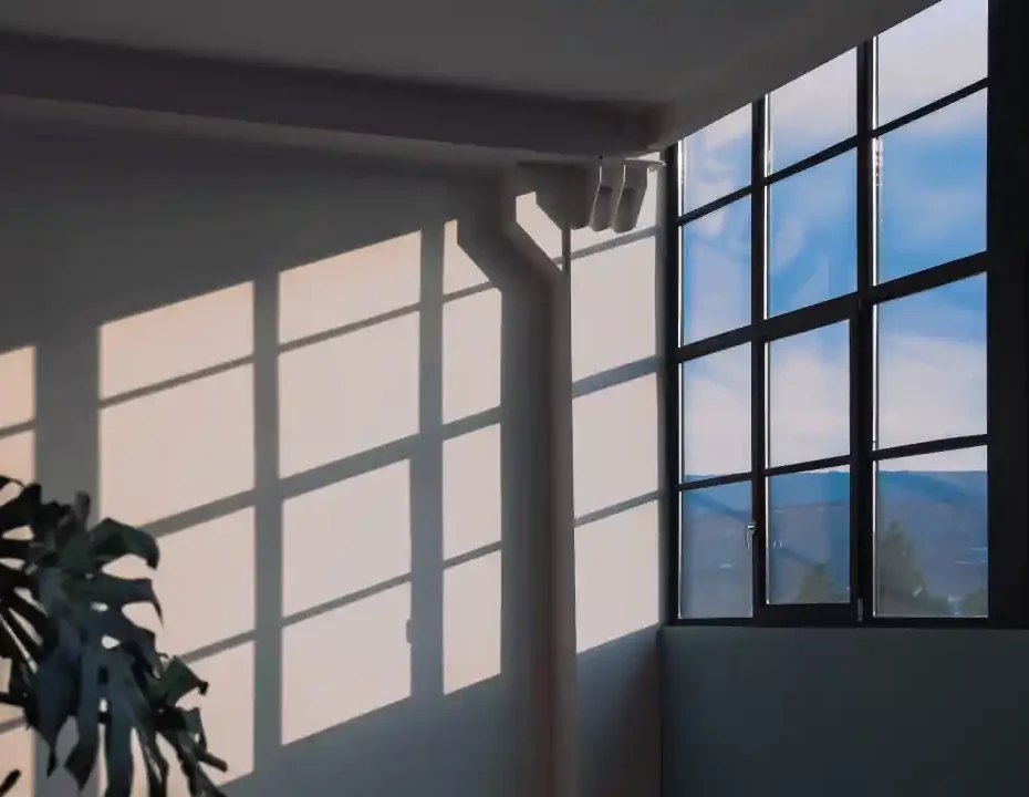 Double vitrage à contrôle solaire sur une façade