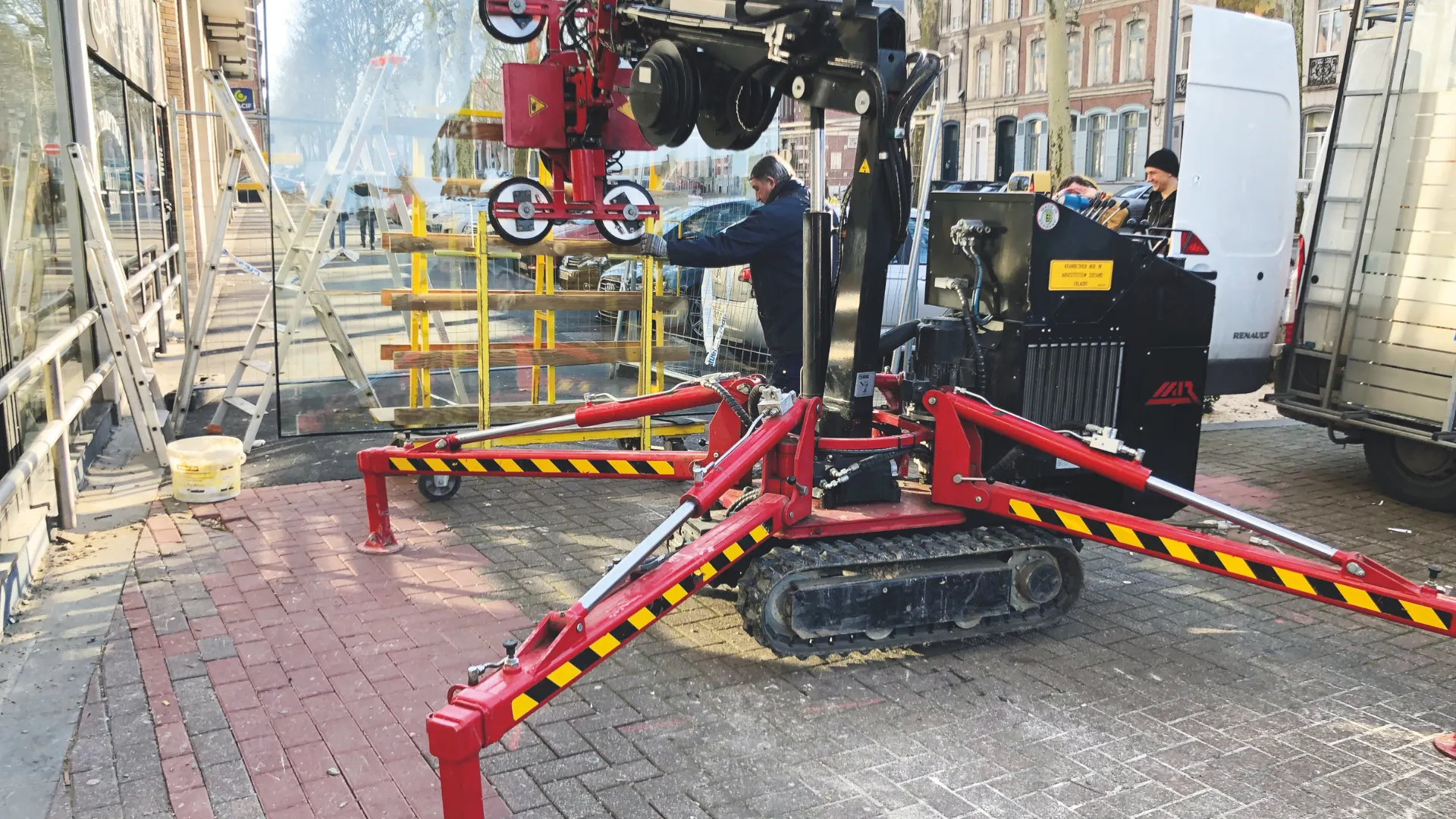 1 couverture le kap verre dépannage remplacement façade minigrue lkvpi
