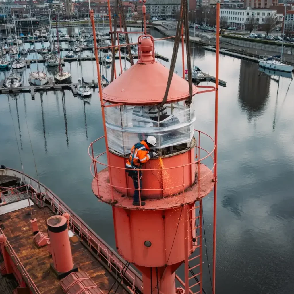 Le Sandettie, un repère du port de Dunkerque