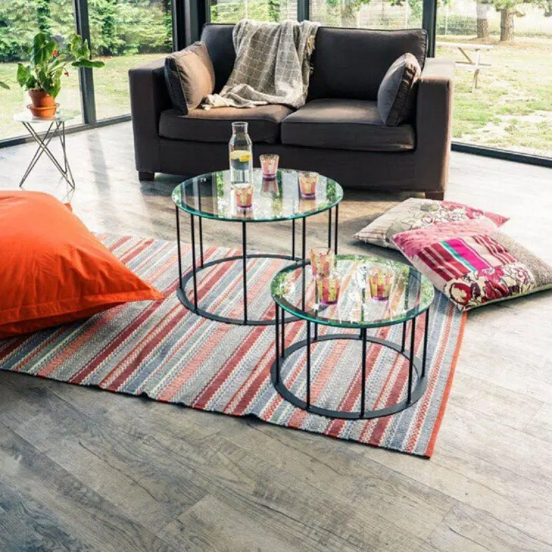 Agencement intérieur en verre sur mesure