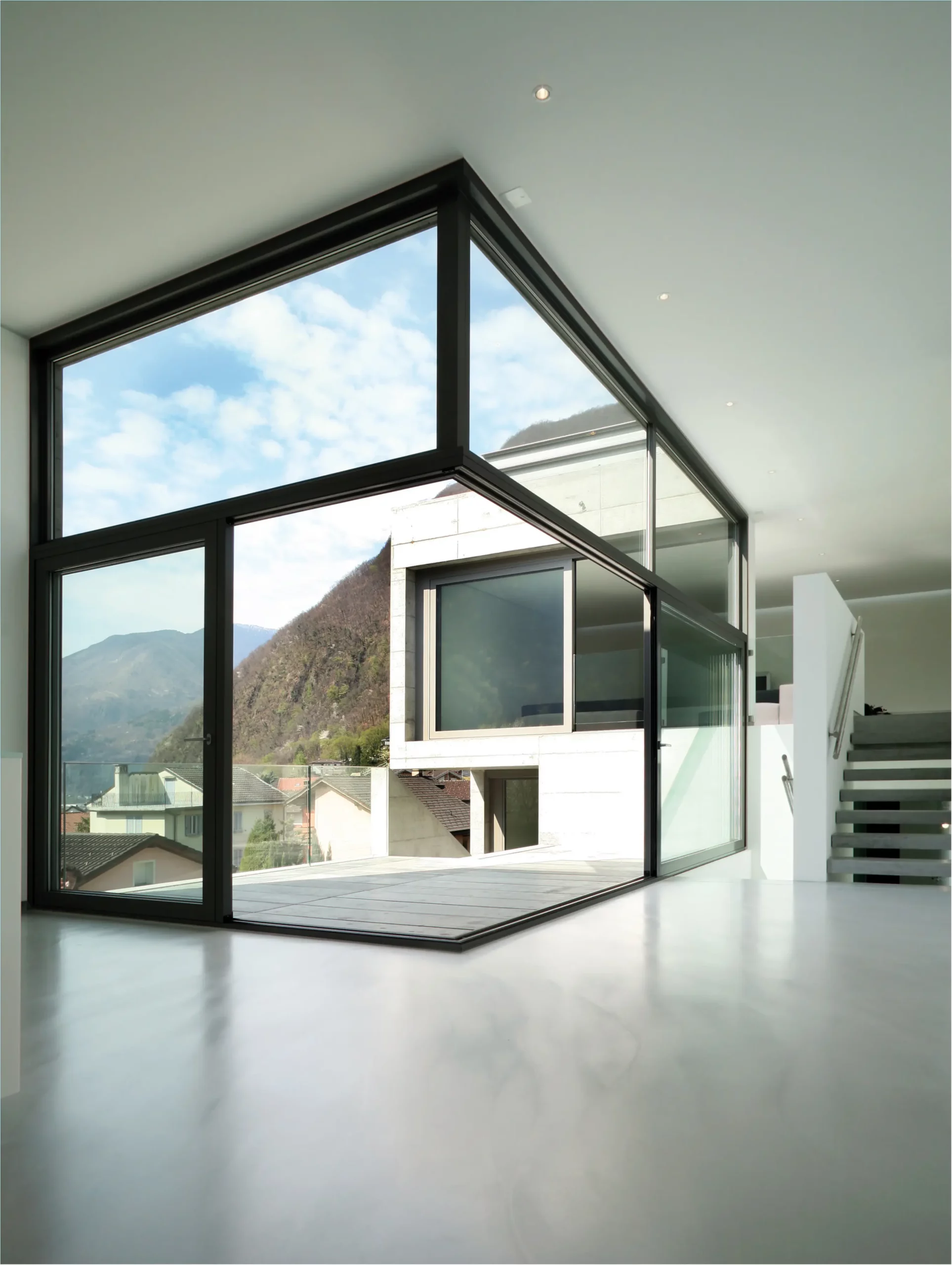 lkv- chassis baie en angle