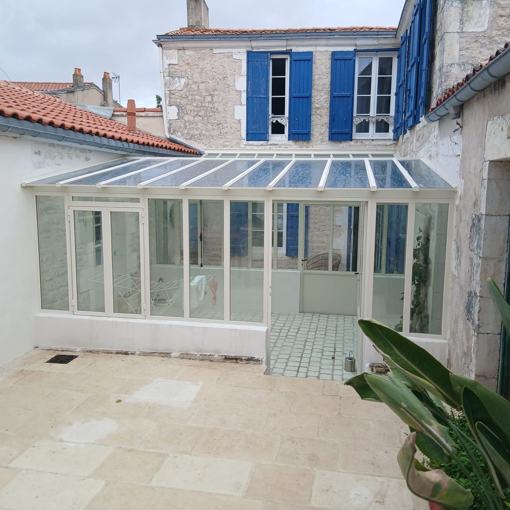 Verrière de véranda avec vitrages sur mesure à Vérines